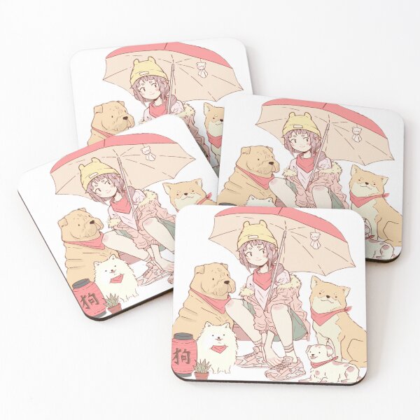 Item preview, Dogs and girl designed and sold by DanielArtShop.