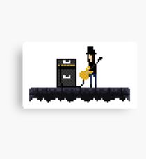 Slash Pixel Art Canvas Print