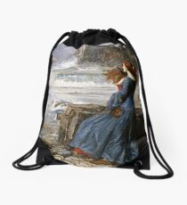 John William Waterhouse - Miranda - The Tempest Drawstring Bag