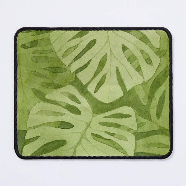 Item preview, Watercolor Monstera Pattern designed and sold by helga-wigandt.