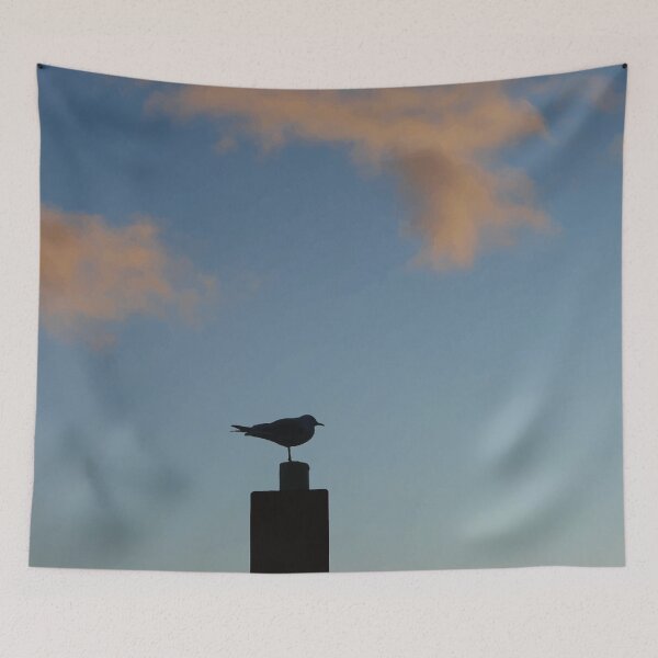 Artikelvorschau, Scottish Photography Series (Vectorized) - Birdie auf der Post entworfen und verkauft von MacPean.