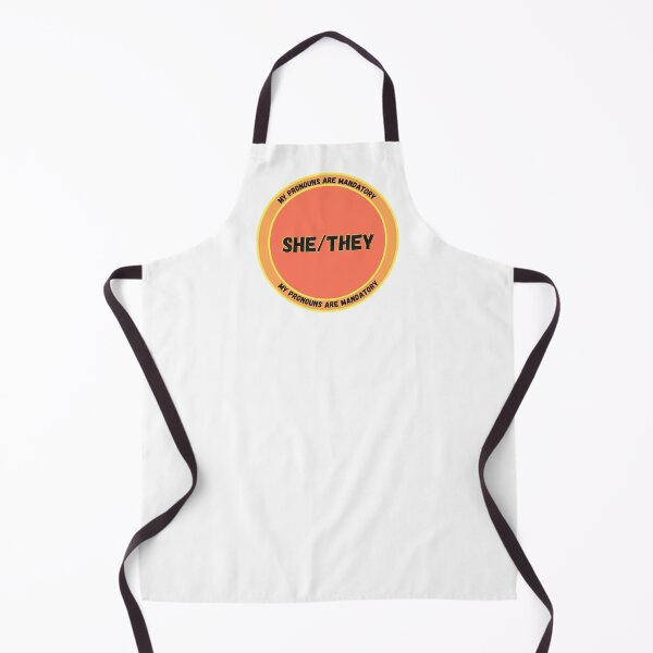 Item preview, My Pronouns Are Mandatory (she/they) designed and sold by hec8.