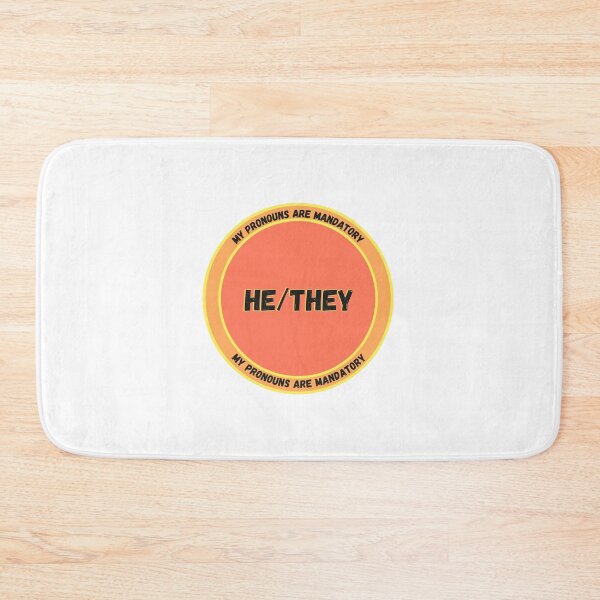 Item preview, My Pronouns Are Mandatory (He/they) designed and sold by hec8.
