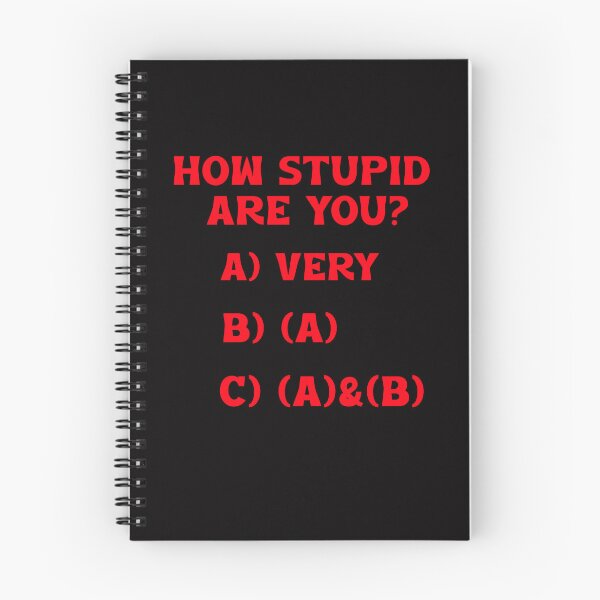 Item preview, How Stupid Are You? designed and sold by Dumelang.
