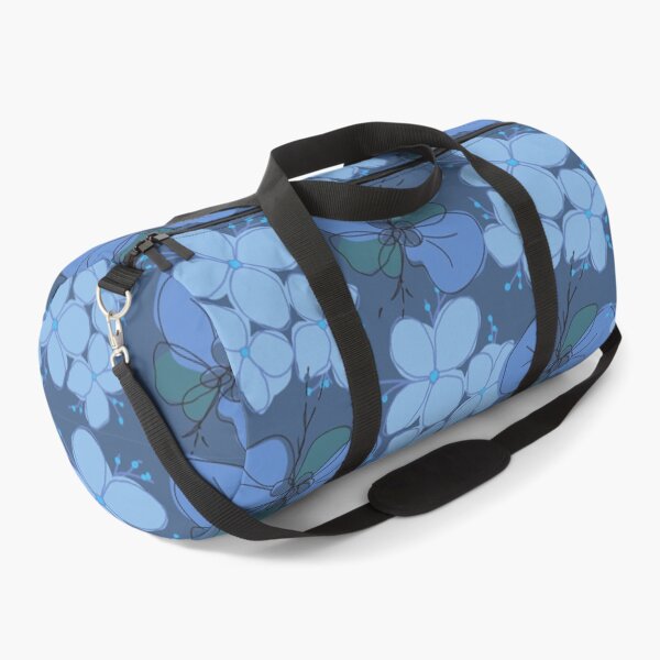 Item preview, heavenly blue flowers designed and sold by quirkyart123.