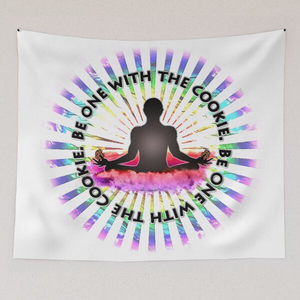 Item preview, Be One With the Cookie (White/Transparent Background) designed and sold by SpiritSeekers.