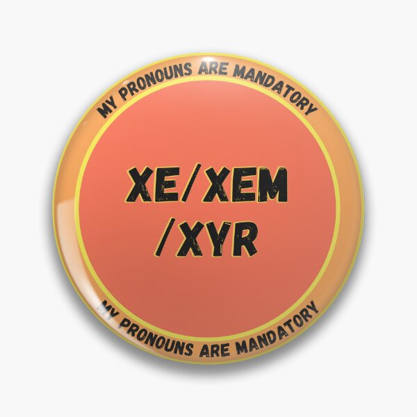 Item preview, My Pronouns Are Mandatory (xe/xem/xyr) designed and sold by hec8.
