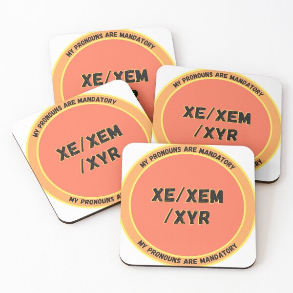 Item preview, My Pronouns Are Mandatory (xe/xem/xyr) designed and sold by hec8.