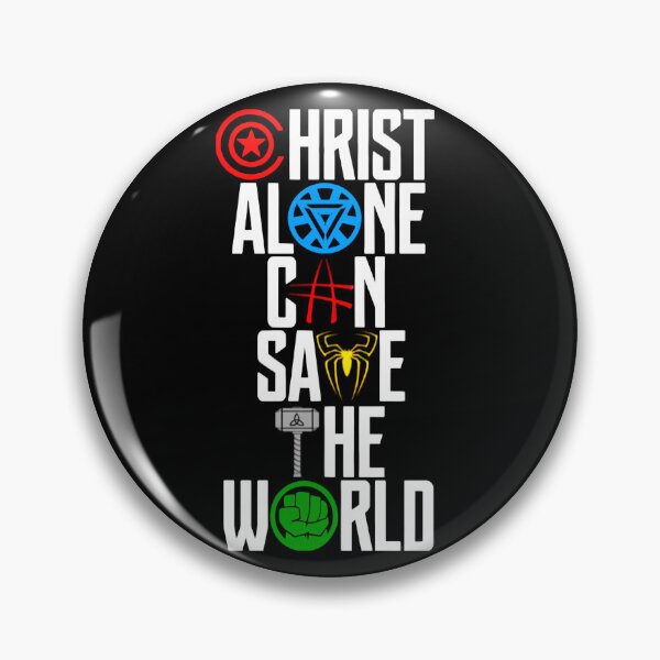 Item preview, Christ-Alone-Can-Save-The-World designed and sold by IliasLeroy.