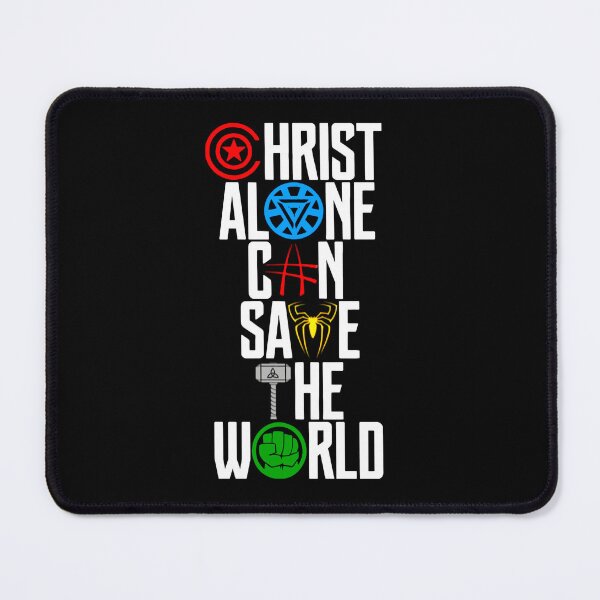 Item preview, Christ-Alone-Can-Save-The-World designed and sold by IliasLeroy.