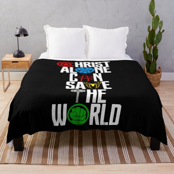Item preview, Christ-Alone-Can-Save-The-World designed and sold by IliasLeroy.
