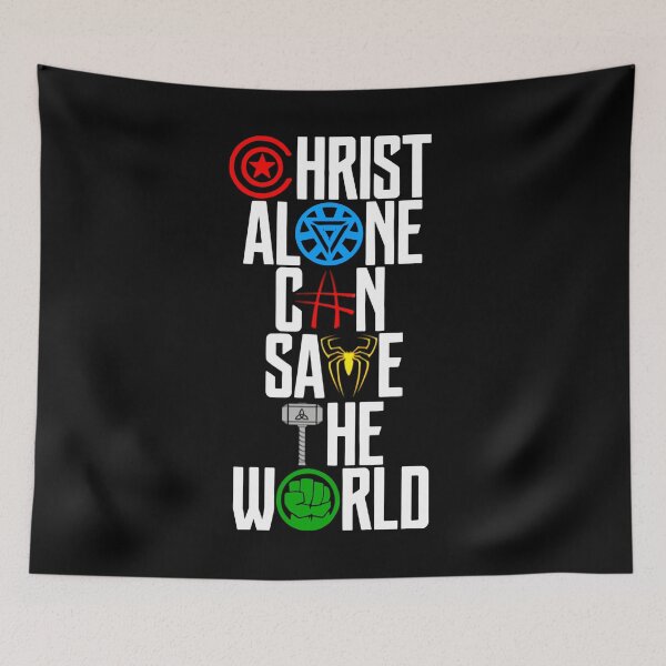Item preview, Christ-Alone-Can-Save-The-World designed and sold by IliasLeroy.