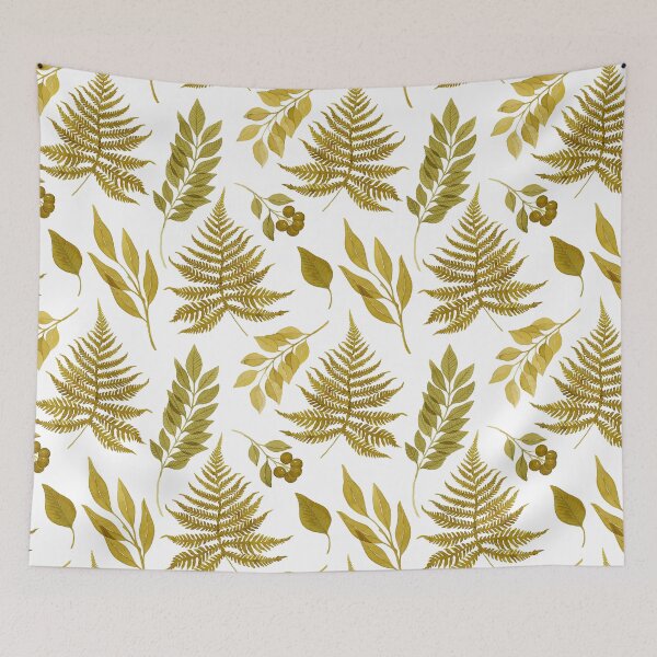 Item preview, Watercolor autumn leaves seamless pattern designed and sold by helga-wigandt.