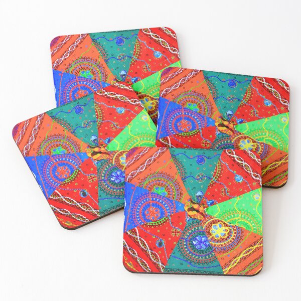 Item preview, Fiesta Umbrella Abstract Design  designed and sold by Tony Mumolo.