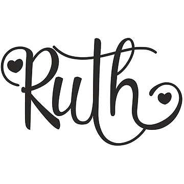 Artwork thumbnail, Ruth Name, Ruth Calligraphy, Gift for Ruth, Custom Gift Ruth, Personalized Gift Ruth, Ruth Gift, Birthday Gift by NameArtStore