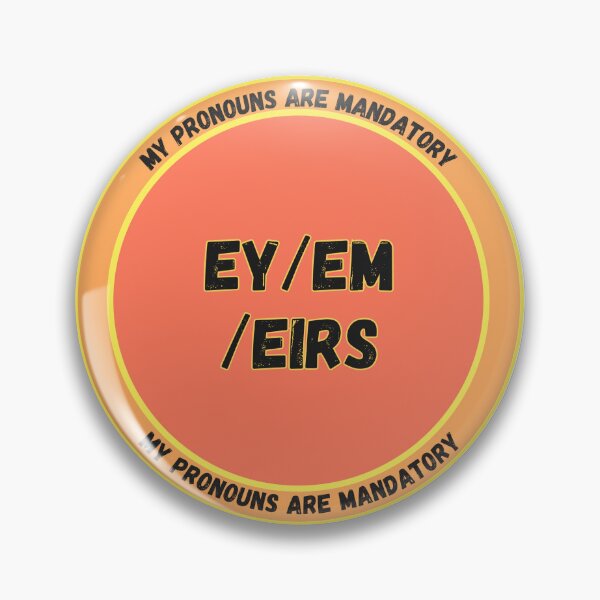 Artikelvorschau, Meine Pronomen sind obligatorisch (ey/em/eirs) entworfen und verkauft von hec8.