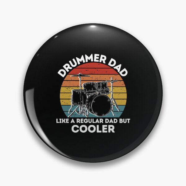 Item preview, Drummer Dad Like A Regular Dad But Cooler-Dad Gift, Father's Day Gift designed and sold by Mindcaptain.