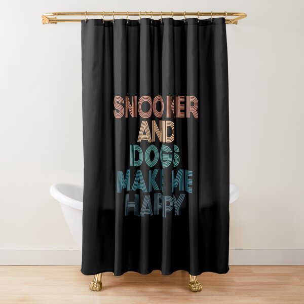 Item preview, Snooker And Dogs Make Me Happy- Gift for Snooker & Dogs Fans designed and sold by kindxinn.