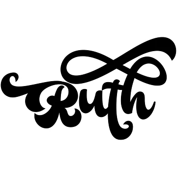 Artwork thumbnail, Ruth Name, Ruth Calligraphy, Gift for Ruth, Custom Gift Ruth, Personalized Gift Ruth, Ruth Gift, Birthday Gift by NameArtStore