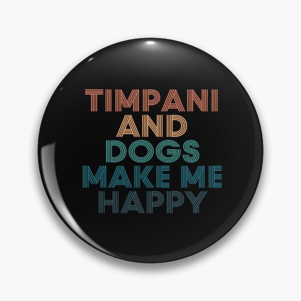 Item preview, Timpani And Dogs Make Me Happy- Gift for Timpani & Dogs Fans designed and sold by kindxinn.