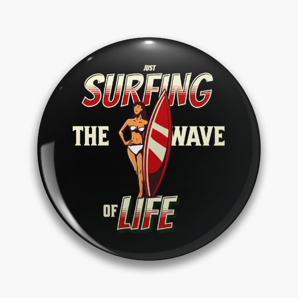 Item preview,  Just Surfing The Wave of Life designed and sold by Surfing Designs.Life.