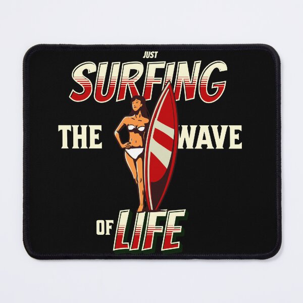 Item preview, Just Surfing The Wave of Life designed and sold by Surfing Designs.Life.
