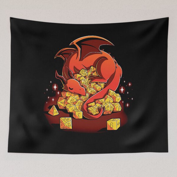 Item preview, DICE Hoarder dragont t Shirt designed and sold by IliasLeroy.