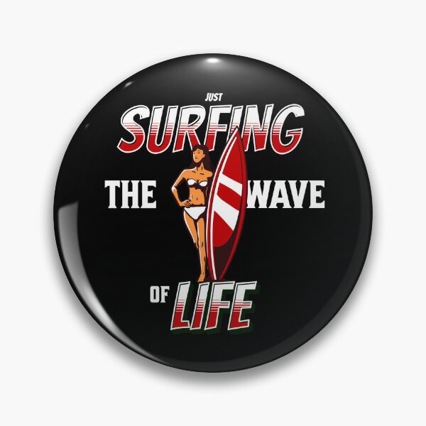 Item preview, Just Surfing The Wave of Life designed and sold by Surfing Designs.Life.
