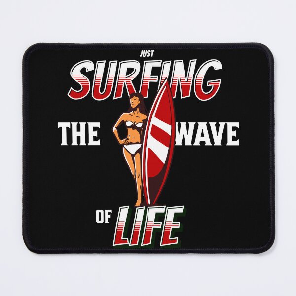 Item preview, Just Surfing The Wave of Life designed and sold by Surfing Designs.Life.