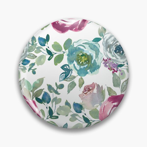 Item preview, Copy of  colorful elegant and classy beautiful Flower pillow  gift for wife gift for gilfriend gift for flower lovers gift for botanists  designed and sold by GhostAmine.
