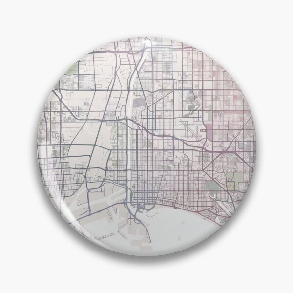 Item preview, Long Beach Map, Long Beach California USA City designed and sold by TheRedFinch.