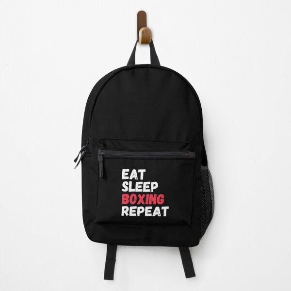 Item preview, Eat Sleep Boxing Repeat Boxer Sports Gift designed and sold by Mindcaptain.