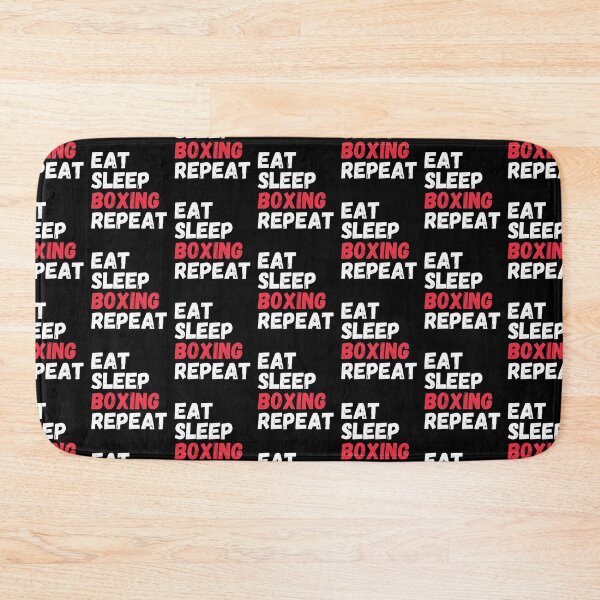 Item preview, Eat Sleep Boxing Repeat Boxer Sports Gift designed and sold by Mindcaptain.