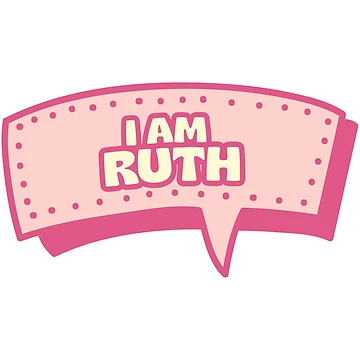 Artwork thumbnail, I am Ruth, Ruth Calligraphy, Gift for Ruth, Custom Gift Ruth, Personalized Gift Ruth, Ruth Gift, Birthday Gift by NameArtStore