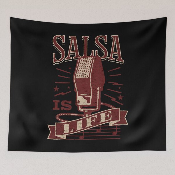 Artikelvorschau, Salsa is life Salsa Musik Salsa Tanz entworfen und verkauft von Dubbra.