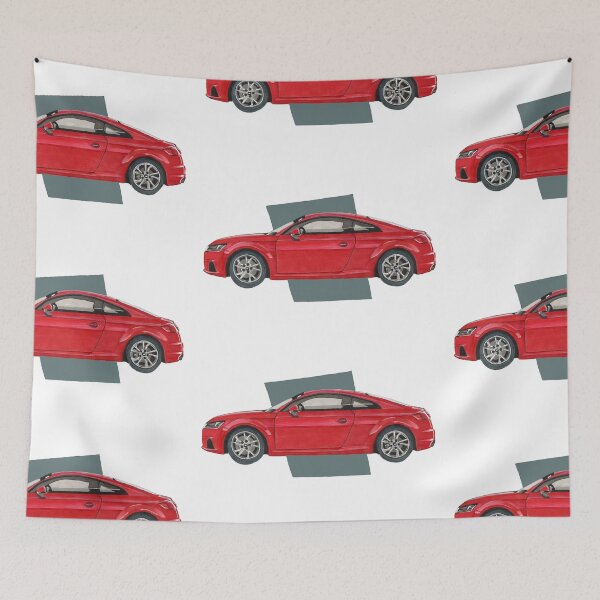 Item preview, Audi TT Red designed and sold by TortoiseshellDesignStudio.