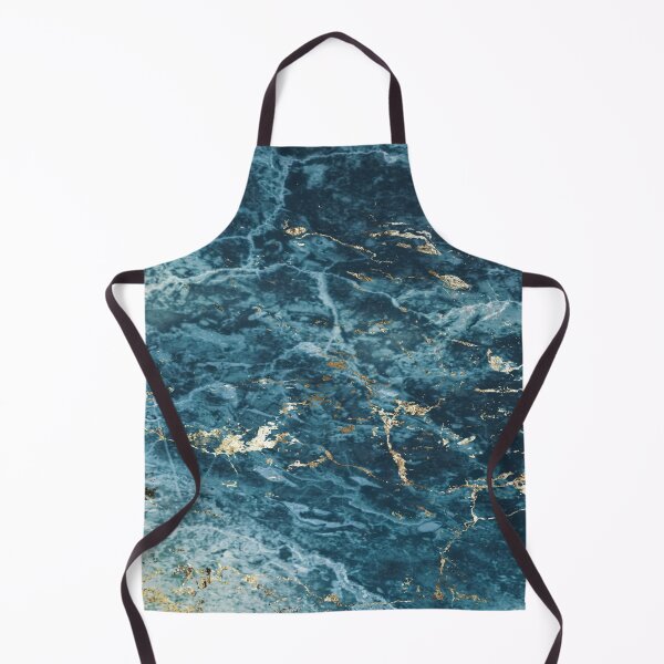 Item preview, Blue Gold Turquoise Marble designed and sold by ZaydounStark.