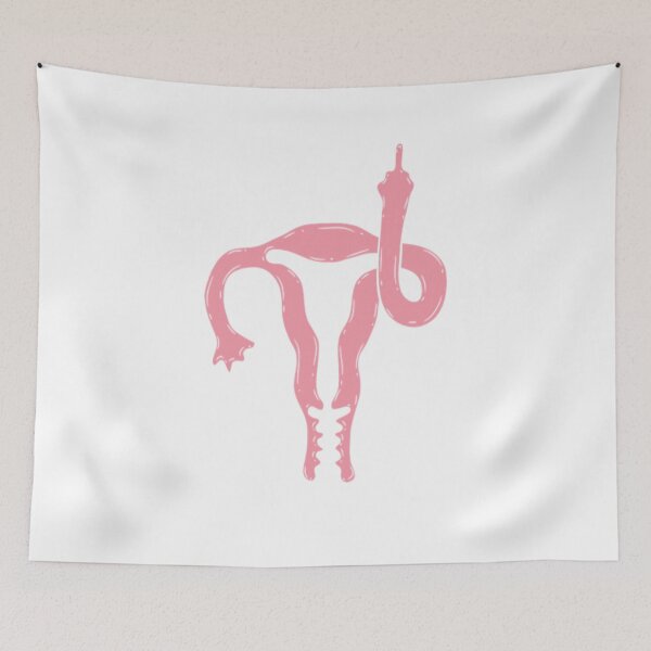 Item preview,  Middle Finger Uterus,funng girls, designed and sold by truewear1.