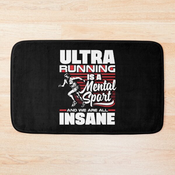 Item preview, Ultramarathon Marathoner Ultra Running Is A Mental Sport Pun designed and sold by ShopTheStyle.