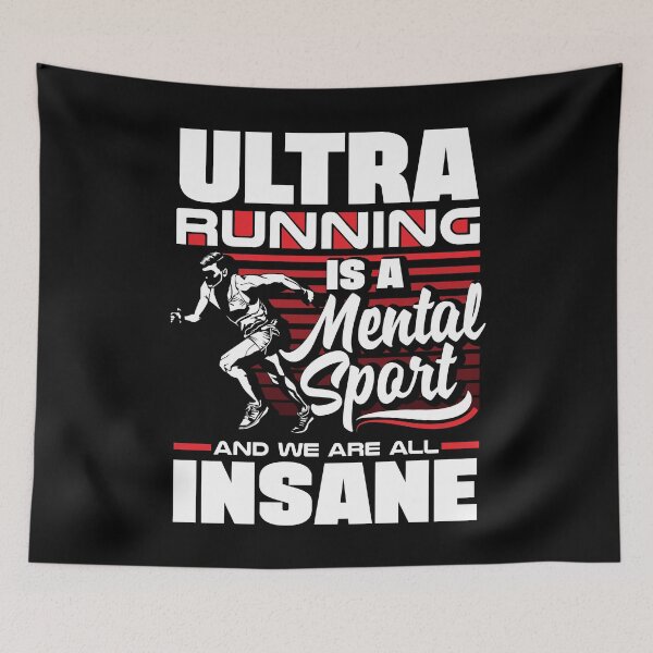 Item preview, Ultramarathon Marathoner Ultra Running Is A Mental Sport Pun designed and sold by ShopTheStyle.