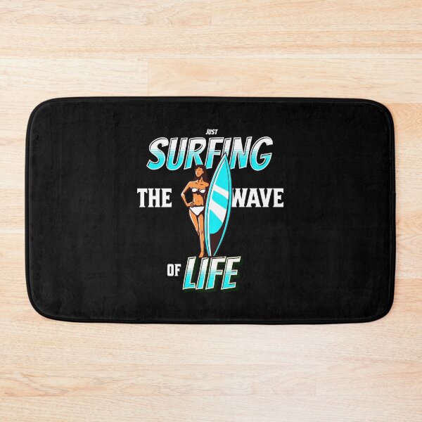 Item preview, Just Surfing The Wave of Life designed and sold by Surfing Designs.Life.