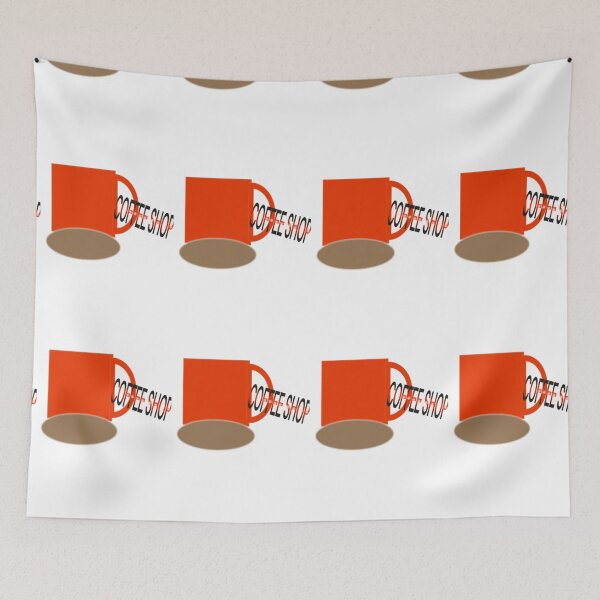 Item preview, Pop Art cup of coffee Coffee shop designed and sold by Luciesika.