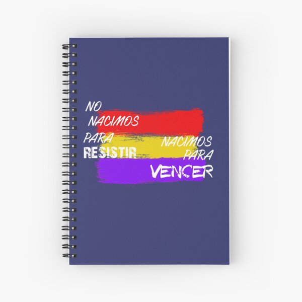 Spanish Spiral Notebooks Redbubble