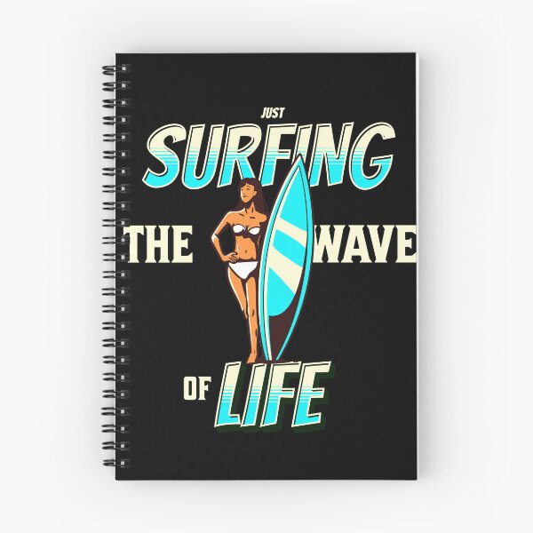 Item preview, Just Surfing The Wave of Life designed and sold by Surfing Designs.Life.