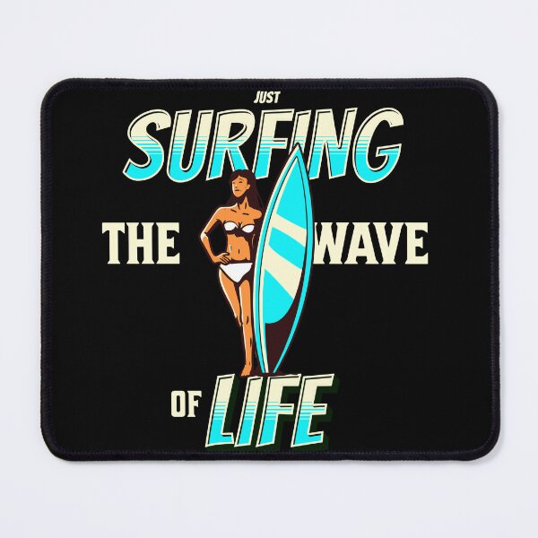 Item preview, Just Surfing The Wave of Life designed and sold by Surfing Designs.Life.