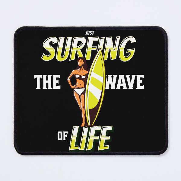 Item preview, Just Surfing The Wave of Life designed and sold by Surfing Designs.Life.