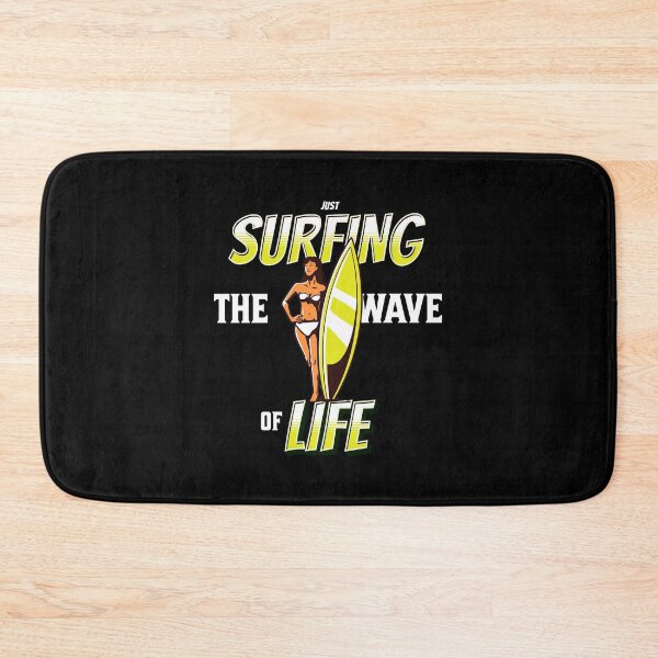 Item preview, Just Surfing The Wave of Life designed and sold by Surfing Designs.Life.