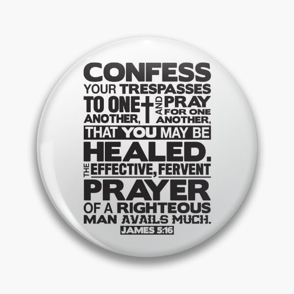Item preview, James 5:16 Pray For One Another designed and sold by plushism.