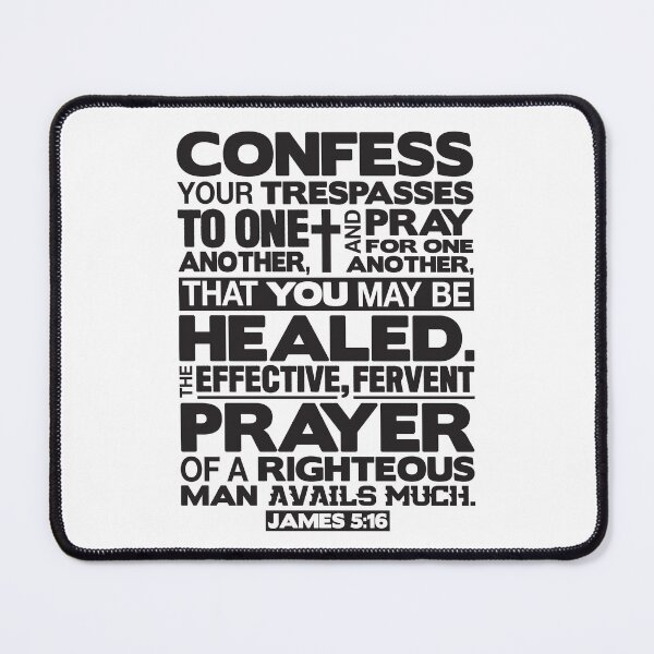 Item preview, James 5:16 Pray For One Another designed and sold by plushism.