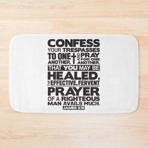 Item preview, James 5:16 Pray For One Another designed and sold by plushism.